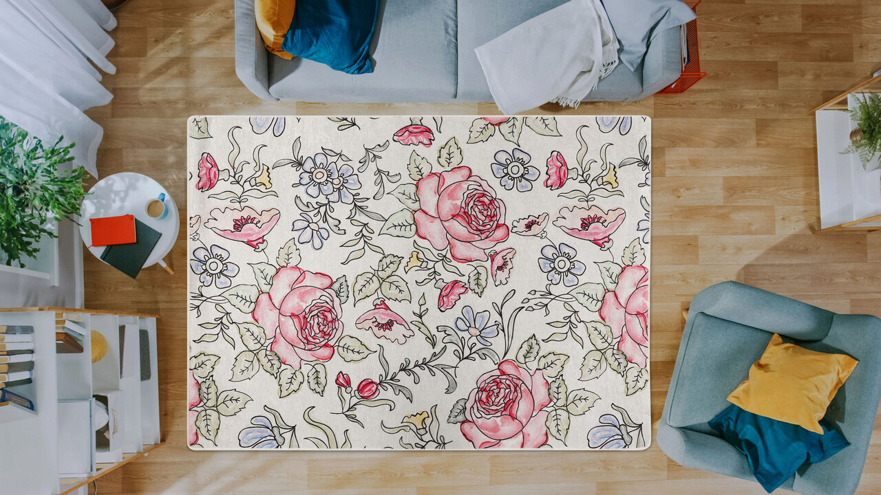 Covor, Rose Garden Djt, 150x240 cm, Multicolor - imagine 7